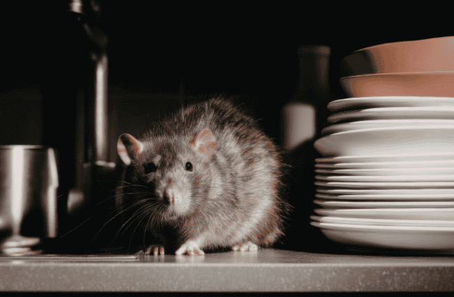 a rat